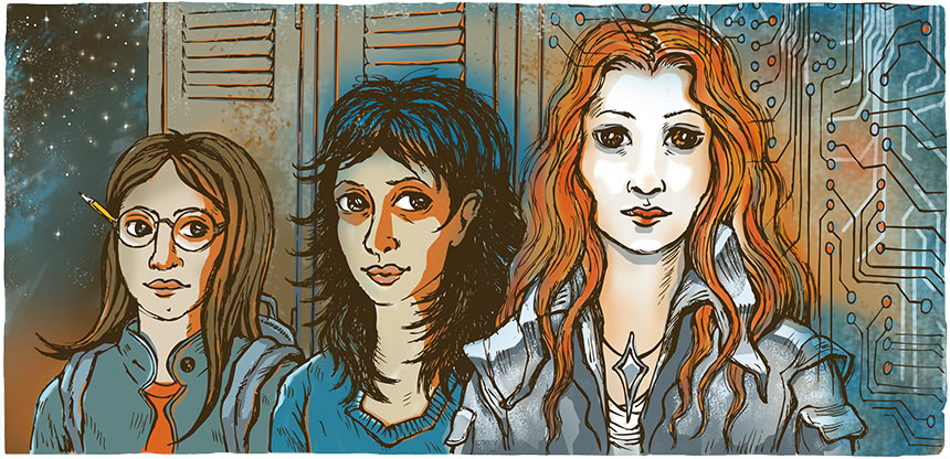 Humantra Book Illustration